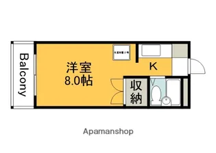 広島県広島市佐伯区三宅3丁目【マンション】の間取り