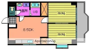 広島県広島市安佐南区祇園3丁目【マンション】の間取り