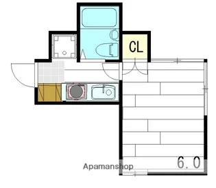 広島県広島市南区段原3丁目【マンション】の間取り