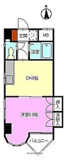 第2ホウライツルハウス【2階】の間取り