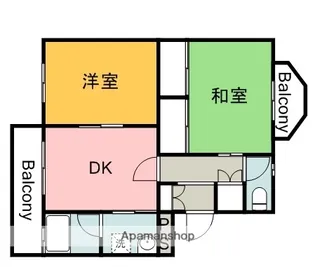 広島県広島市西区井口2丁目【マンション】の間取り