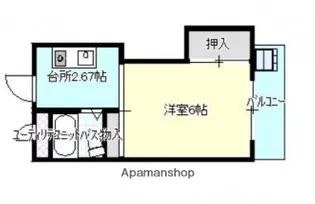 広島県広島市佐伯区五日市中央3丁目【マンション】の間取り