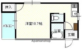 広島県広島市安佐南区上安1丁目【マンション】の間取り