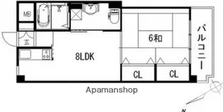 広島県広島市佐伯区五日市中央5丁目【マンション】の間取り