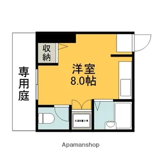広島県広島市東区牛田東4丁目【マンション】の間取り