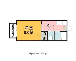 広島県広島市佐伯区千同1丁目【アパート】の間取り