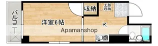 GREENコーポ【5階】の間取り