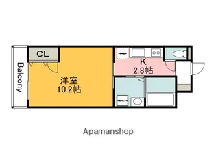 広島県廿日市市下平良1丁目【マンション】の間取り