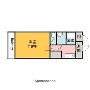 広島県廿日市市住吉1丁目【マンション】の間取り