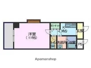 広島県廿日市市住吉1丁目【マンション】の間取り
