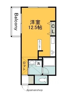 広島県広島市西区観音町【マンション】の間取り