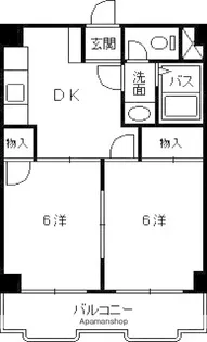 広島県広島市安佐南区長楽寺1丁目【マンション】の間取り