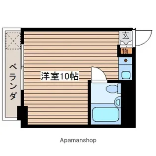 広島県広島市西区三篠町1丁目【マンション】の間取り