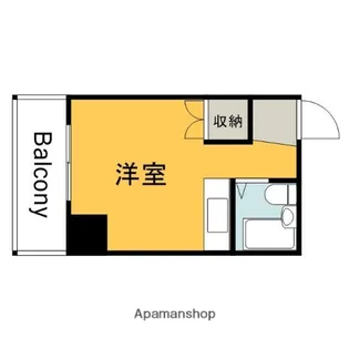 RESIDENCE R(旧 CALM上幟町)【701号室】の間取り