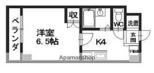 広島県広島市安佐南区中筋1丁目【マンション】の間取り