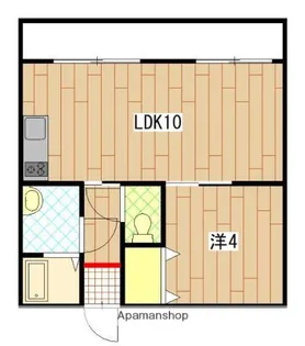 広島県広島市西区南観音8丁目【マンション】の間取り