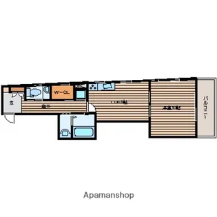GAO大手町【6階】の間取り