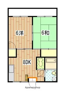 広島県広島市西区南観音8丁目【マンション】の間取り