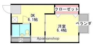 広島県広島市佐伯区屋代3丁目【アパート】の間取り