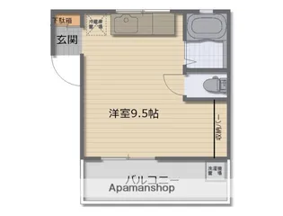 アーベルパート2【3階】の間取り