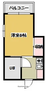 広島県広島市南区旭3丁目【マンション】の間取り