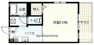 広島県広島市安佐南区高取南1丁目【アパート】の間取り