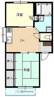広島県広島市西区己斐上4丁目【アパート】の間取り