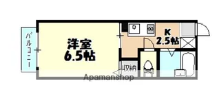 広島県広島市佐伯区五月が丘1丁目【アパート】の間取り