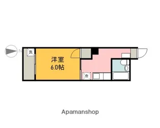 広島県広島市南区旭2丁目【マンション】の間取り