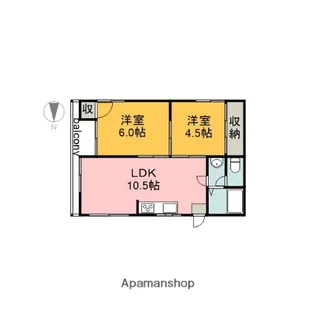 広島県広島市佐伯区三宅1丁目【マンション】の間取り