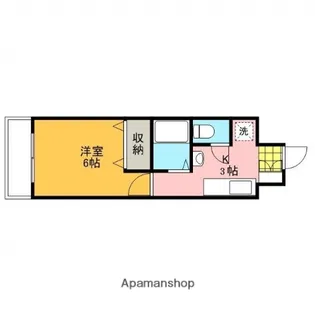 広島県広島市南区宇品御幸4丁目【マンション】の間取り