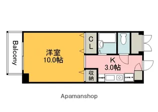 広島県広島市佐伯区五日市5丁目【マンション】の間取り