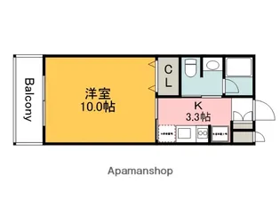 広島県広島市安芸区矢野西1丁目【マンション】の間取り
