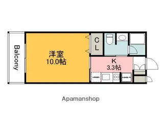 広島県広島市安芸区矢野西1丁目【マンション】の間取り