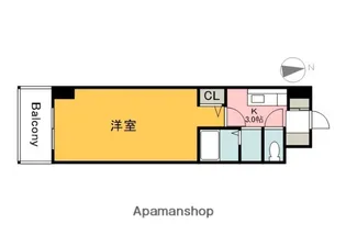 広島県広島市安佐南区川内1丁目【マンション】の間取り