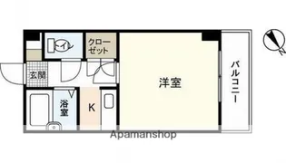 広島県広島市西区南観音1丁目【マンション】の間取り