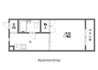 広島県広島市安佐南区祇園1丁目【マンション】の間取り