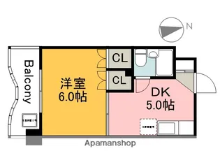 広島県広島市安佐南区祇園1丁目【マンション】の間取り