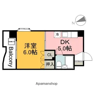 広島県広島市安佐南区祇園1丁目【マンション】の間取り