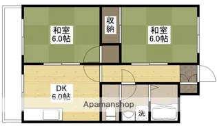 広島県広島市安佐南区長束3丁目【マンション】の間取り