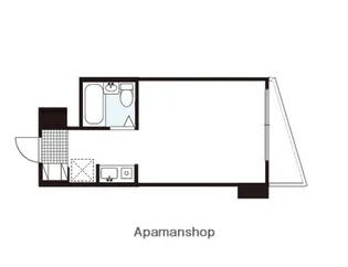 広島県広島市西区東観音町【マンション】の間取り