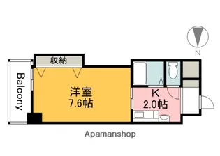 広島県広島市安佐南区大町東3丁目【マンション】の間取り