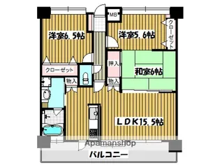 広島県広島市西区田方1丁目【マンション】の間取り