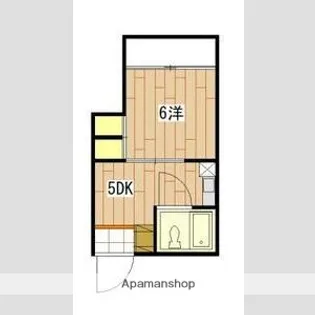 広島県広島市西区小河内町2丁目【マンション】の間取り