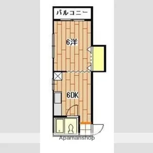 広島県広島市西区小河内町2丁目【マンション】の間取り
