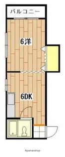 広島県広島市西区小河内町2丁目【マンション】の間取り