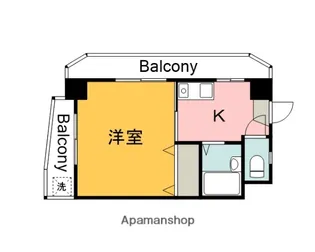 広島県広島市安佐南区西原6丁目【マンション】の間取り