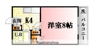 広島県広島市安佐北区可部南4丁目【マンション】の間取り