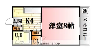 広島県広島市安佐北区可部南4丁目【マンション】の間取り
