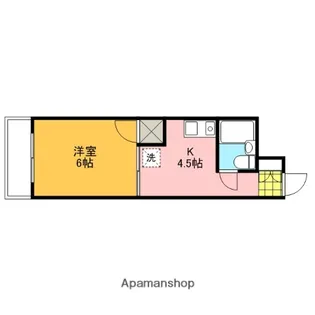 広島県広島市東区戸坂出江1丁目【マンション】の間取り